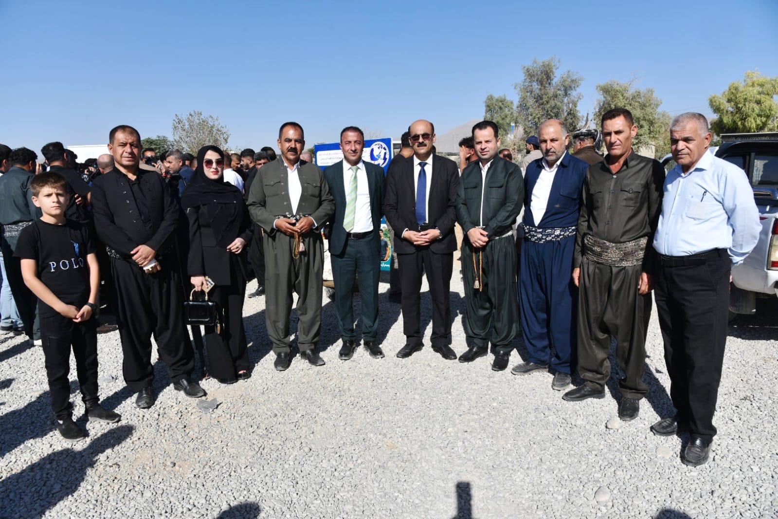 Officials at institutional event