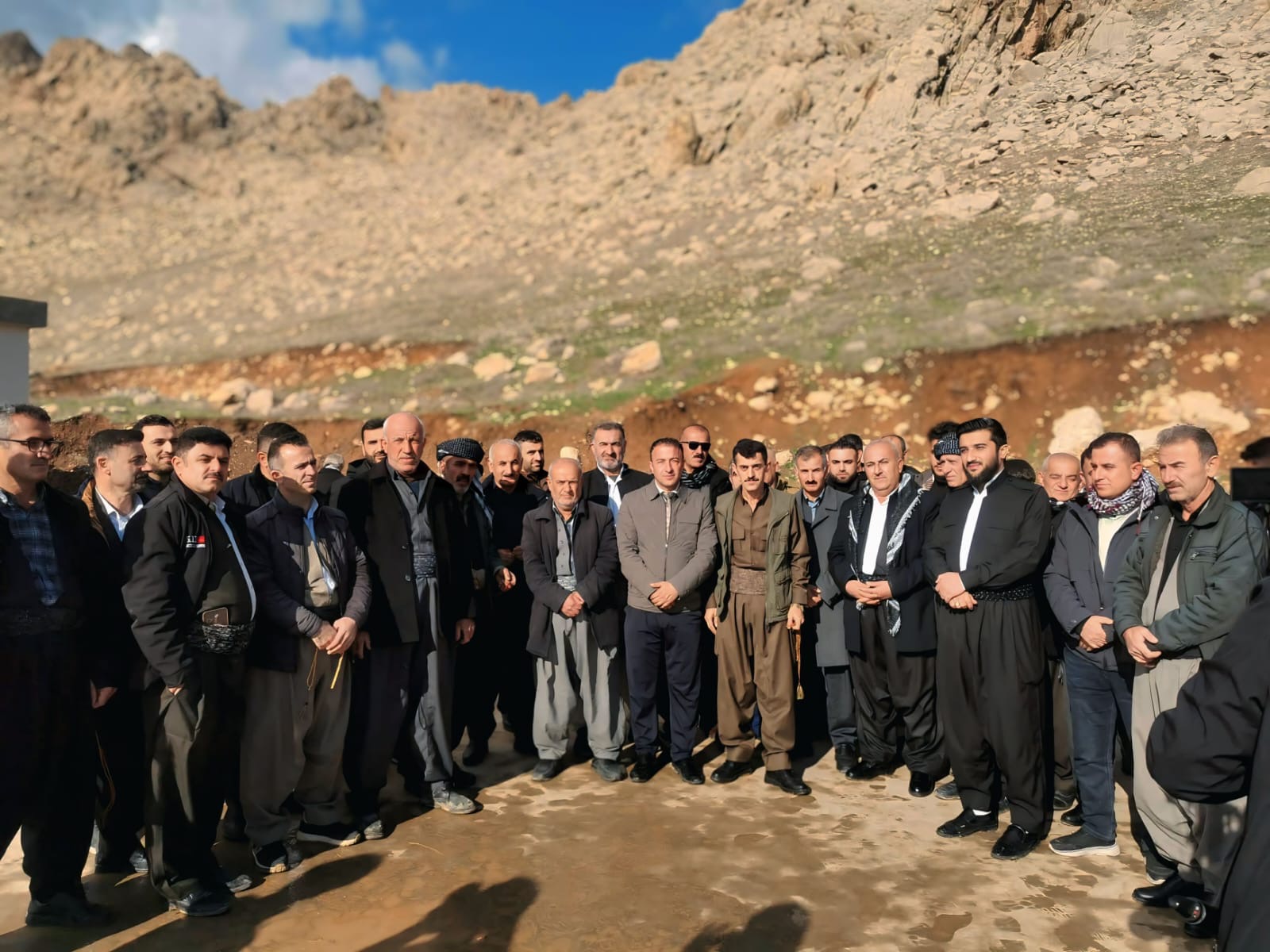 Leadership delegation, Kurdistan mountains