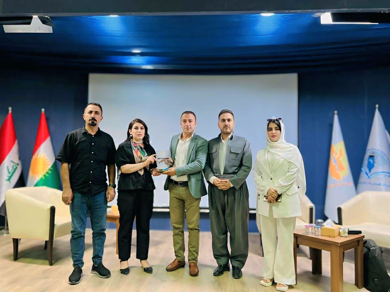 University award ceremony
